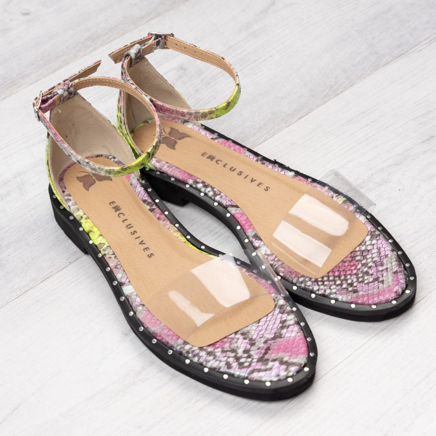 .Sandale - Friday - Snake Neon